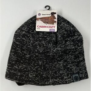 Yaktrax Cabin Cozy‎ Winter Hat Beanie New One Size